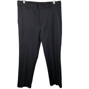 Arrow Men's Black Dress Pants 100% Polyester Size‎ 32×32